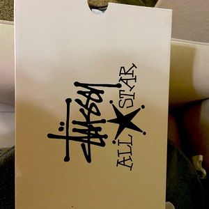 Stussy converse mens 7 brand new. These sold out on Stussy in 3 mins